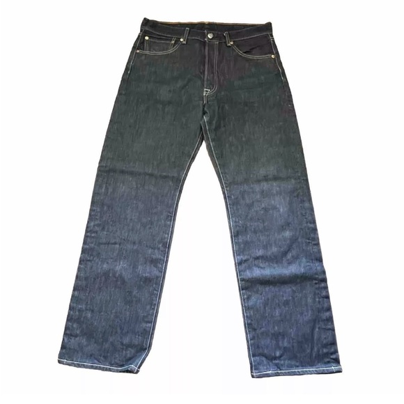 Levi's 501 XX Button Fly Red Tab Blue Jeans | Men's W34 - Picture 3 of 13